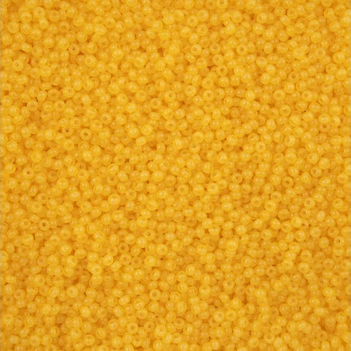 Alabaster Yellow Solgel 11/0