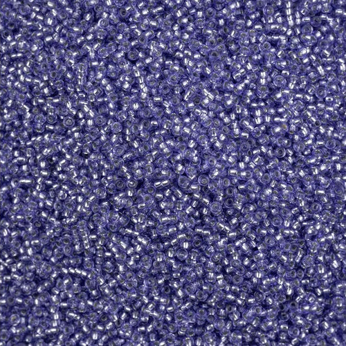 Silver Lined Purple Solgel 11/0