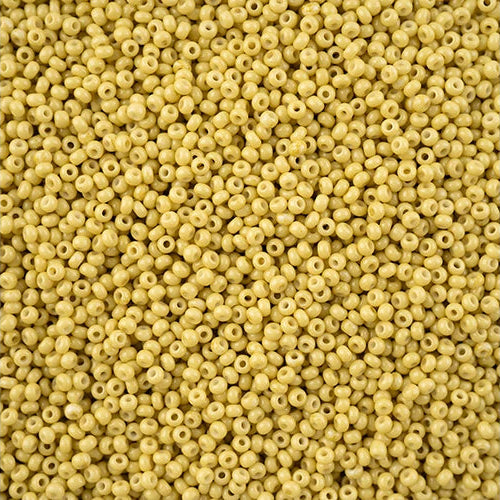 Mustard Chalk Dyed Solgel 11/0