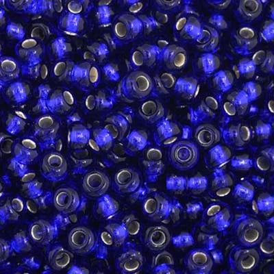 Silver Lined Royal Blue 11/0