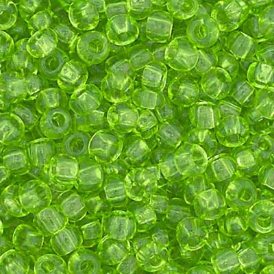 Transparent Light Green 11/0