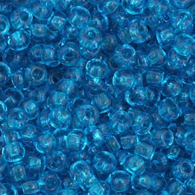 Transparent Medium Aqua 11/0