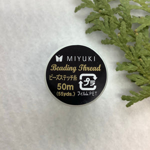 Miyuki Nylon Beading Thread B - Black or White