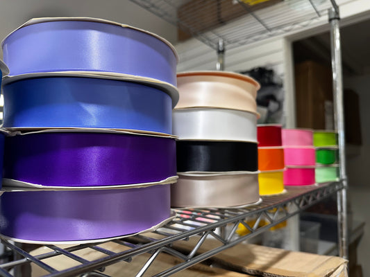 Double-Sided Satin Ribbon - 1.5inches - 100 yards