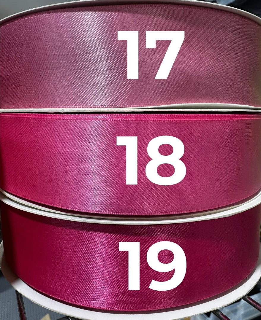 Double-Sided Satin Ribbon - 1.5inches - 100 yards