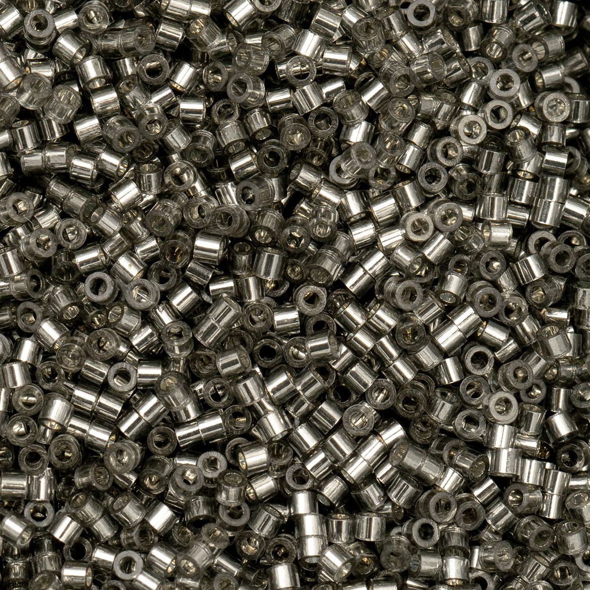 Grey Silver Lined - Cylin Bead 11/0 - 25g