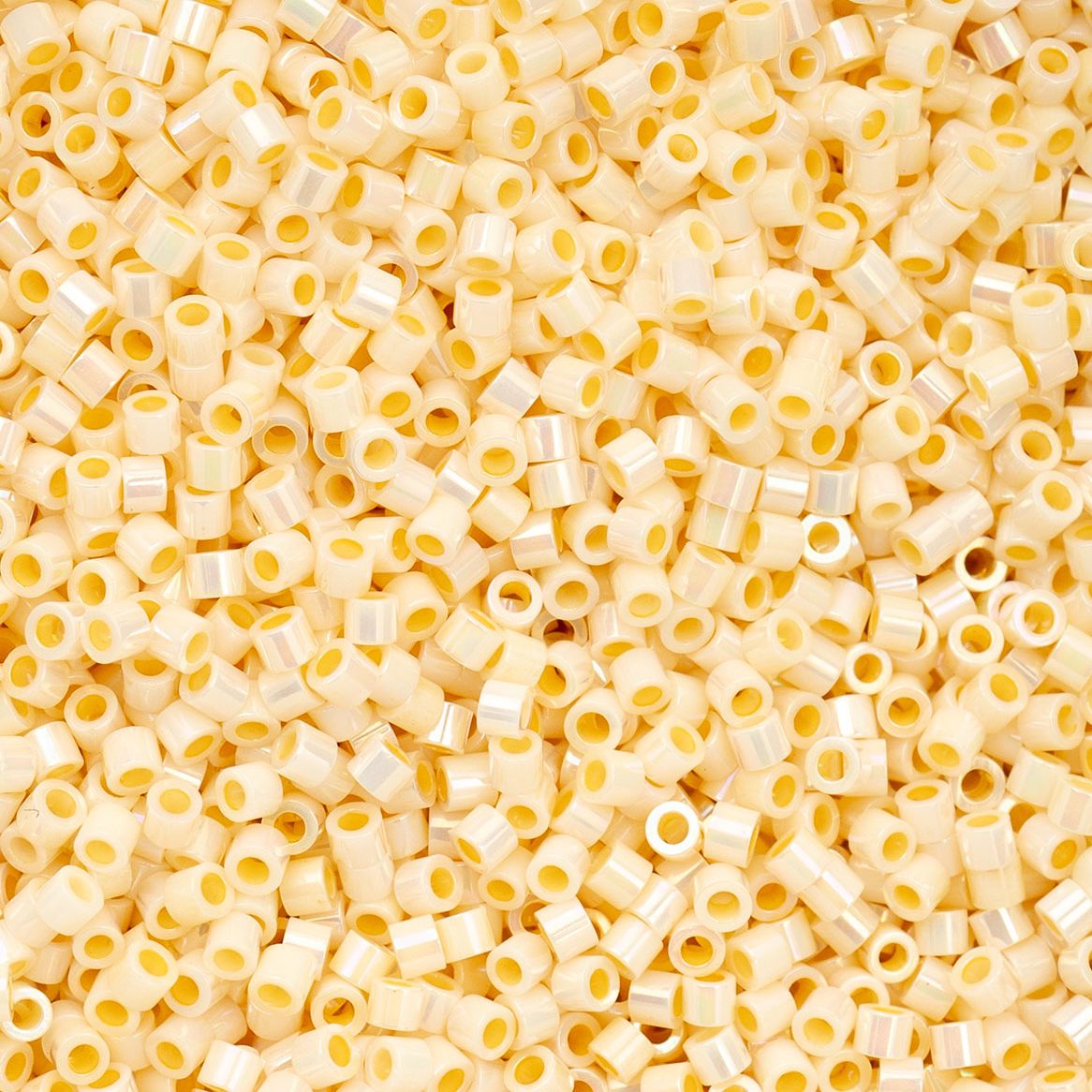 Cream AB - Cylin Bead 11/0 - 25g