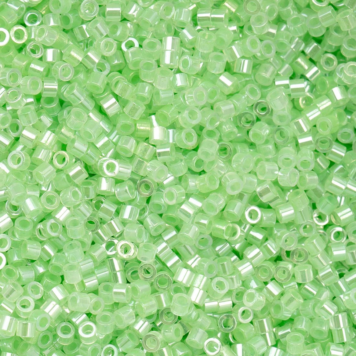 Light Crystal Green Ceylon - Cylin Bead 11/0 - 25g