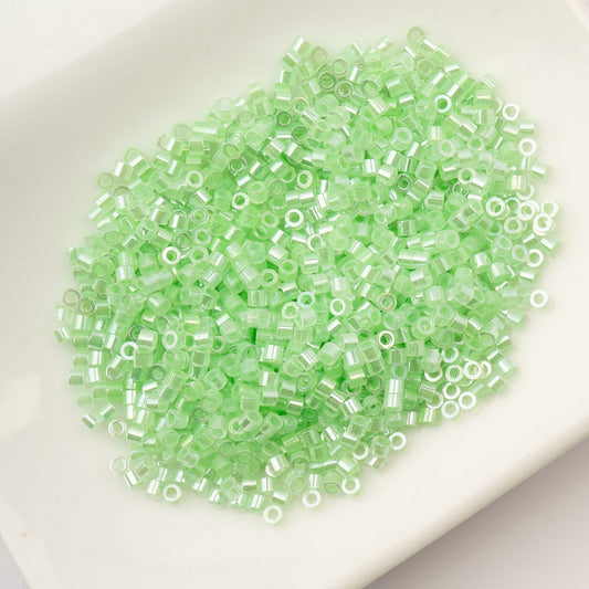 Light Crystal Green Ceylon - Cylin Bead 11/0 - 25g