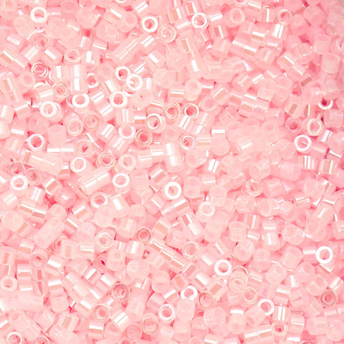 Light Crystal Pink Ceylon - Cylin Bead 11/0 - 25g