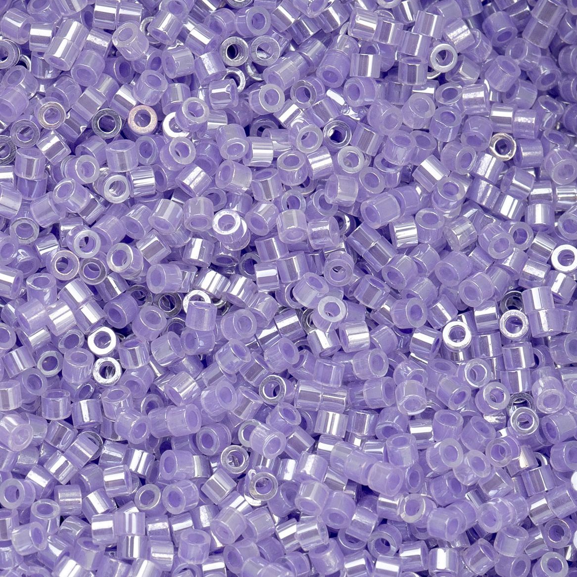 Crystal Purple Lined Ceylon - Cylin Bead 11/0 - 25g