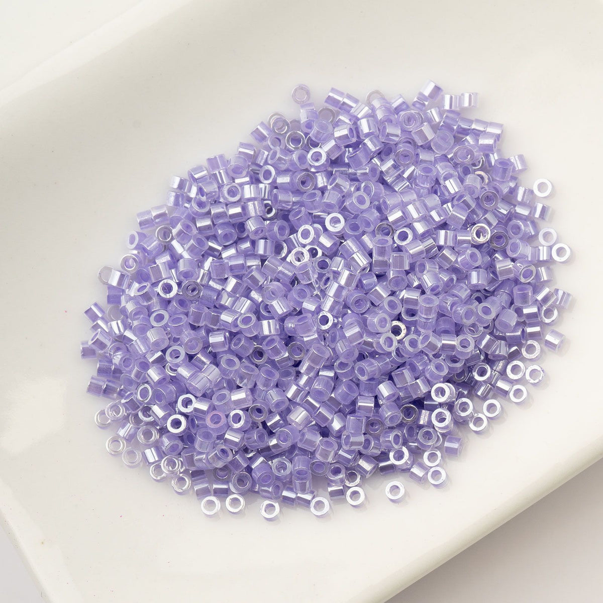 Crystal Purple Lined Ceylon - Cylin Bead 11/0 - 25g