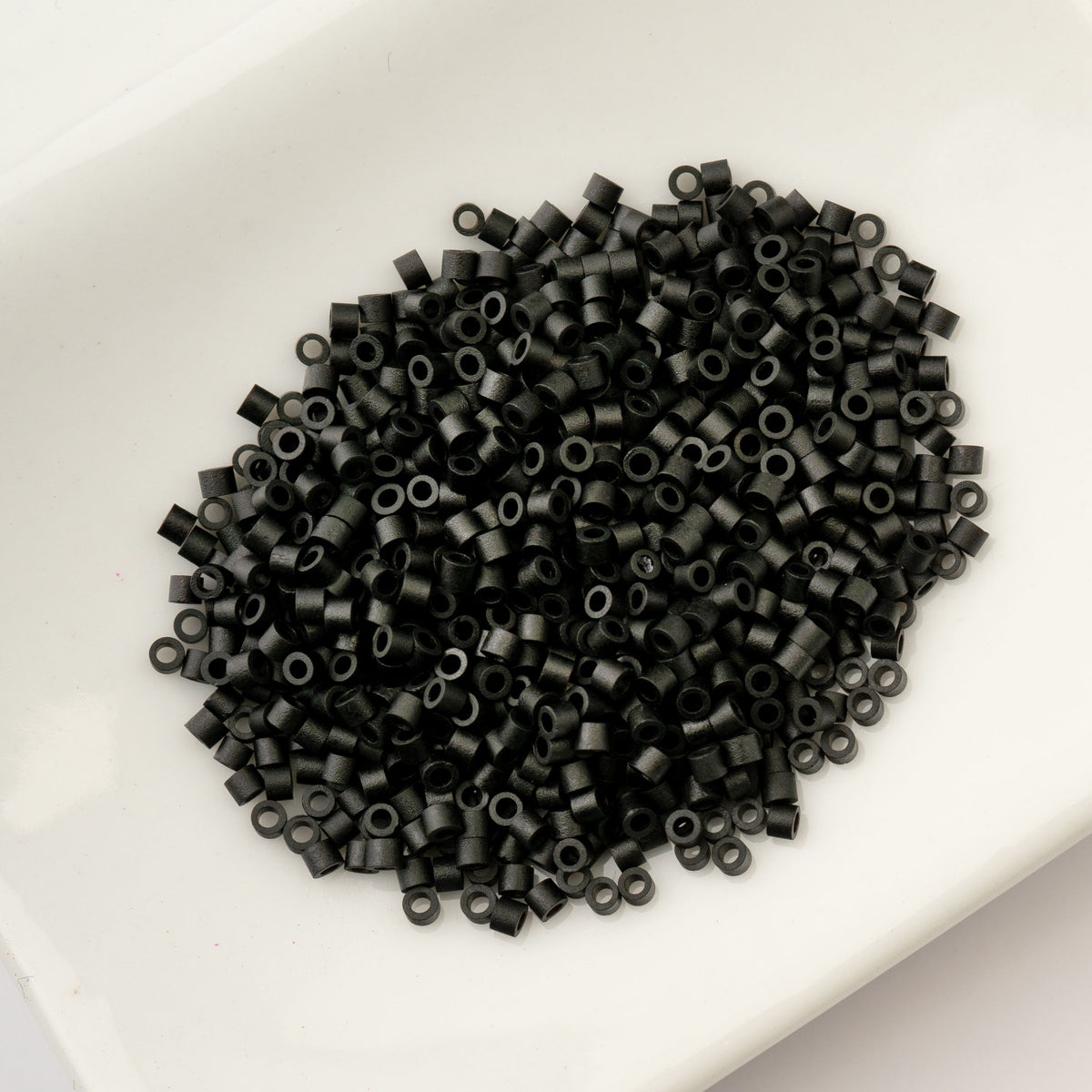 Black Matte - Cylin Bead 11/0 - 25g