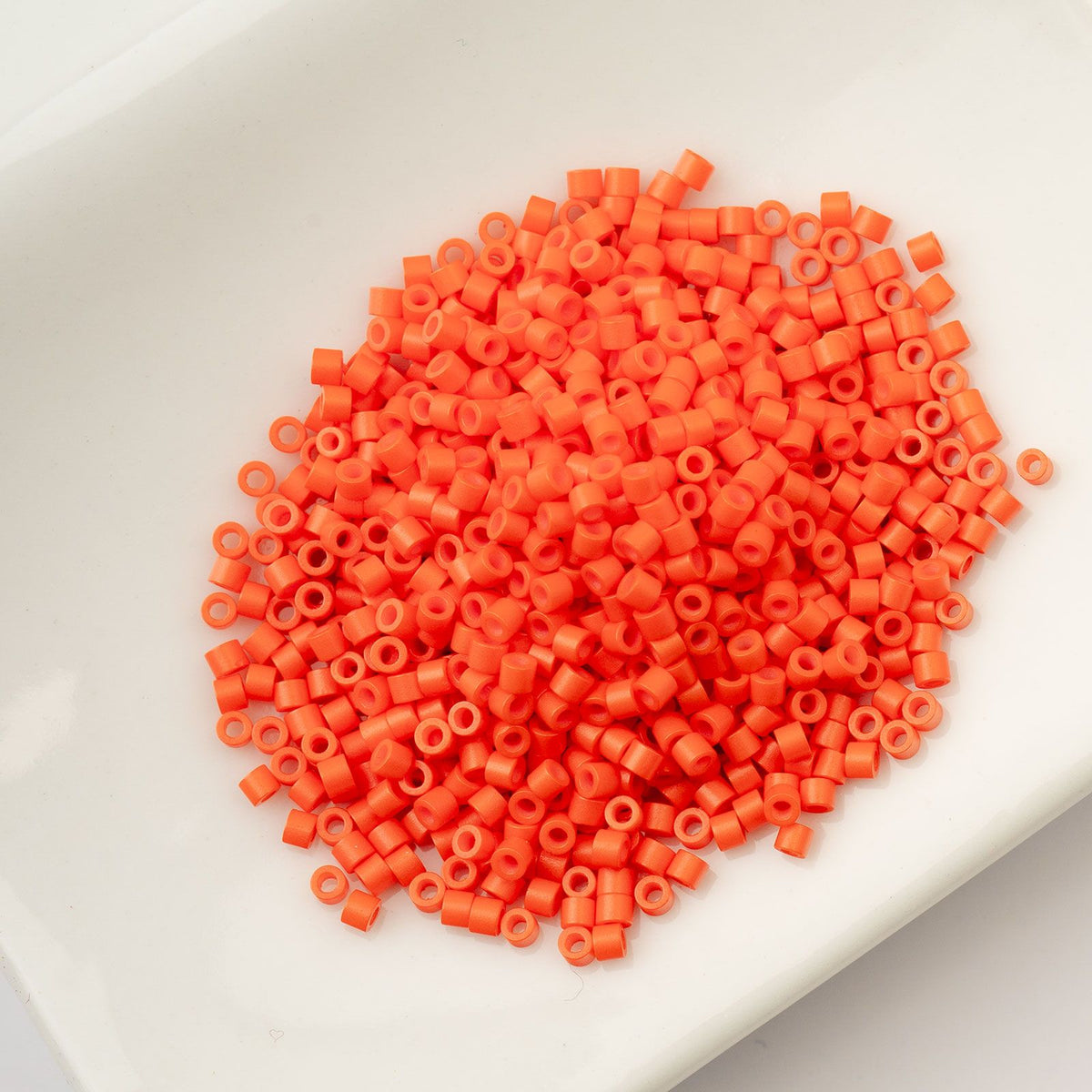 Opaque Orange - Cylin Bead 11/0 - 25g