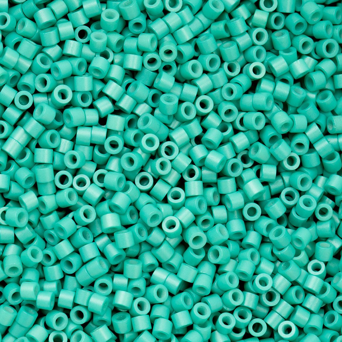 Opaque Turquoise Green - Cylin Bead 11/0 - 25g