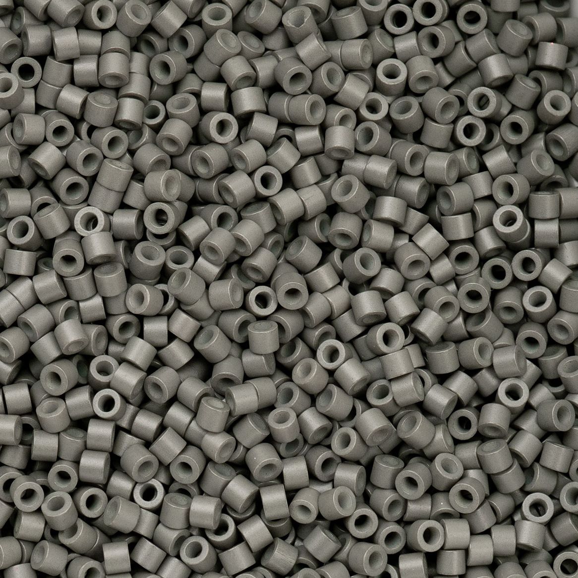 Grey Opaque - Cylin Bead 11/0 - 25g