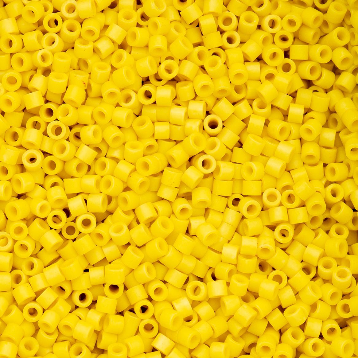 Opaque Yellow Matte - Cylin Bead 11/0 - 25g