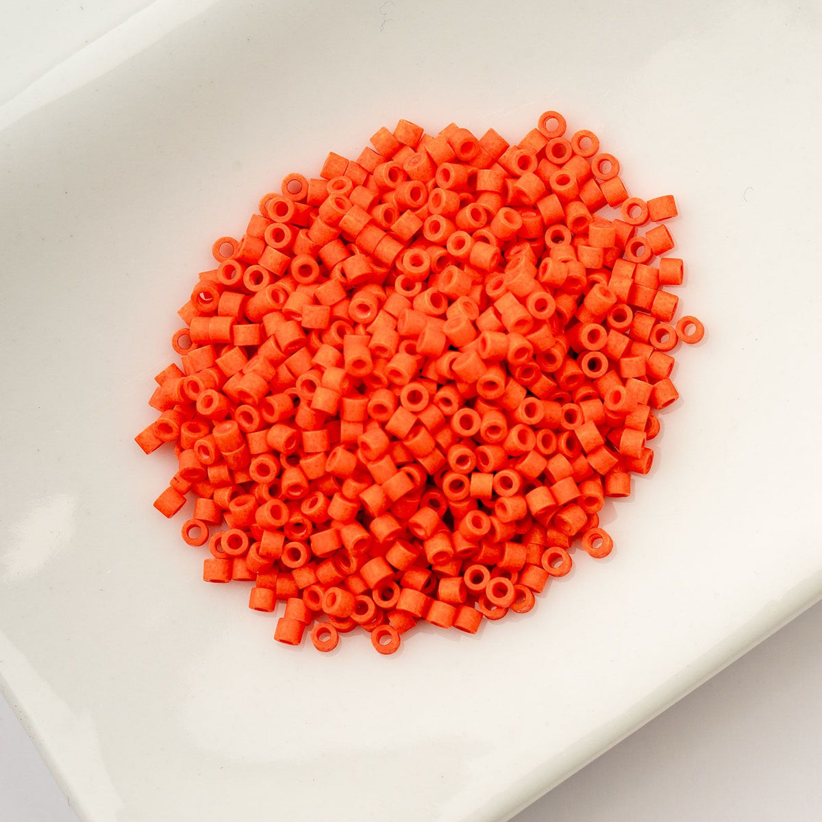 Opaque Orange Matte - Cylin Bead 11/0 - 25g