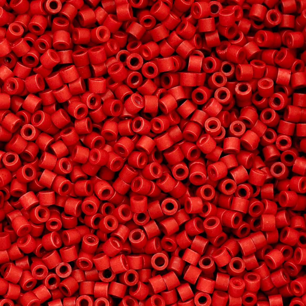 Red Matte - Cylin Bead 11/0 - 25g