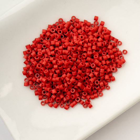 Red Matte - Cylin Bead 11/0 - 25g