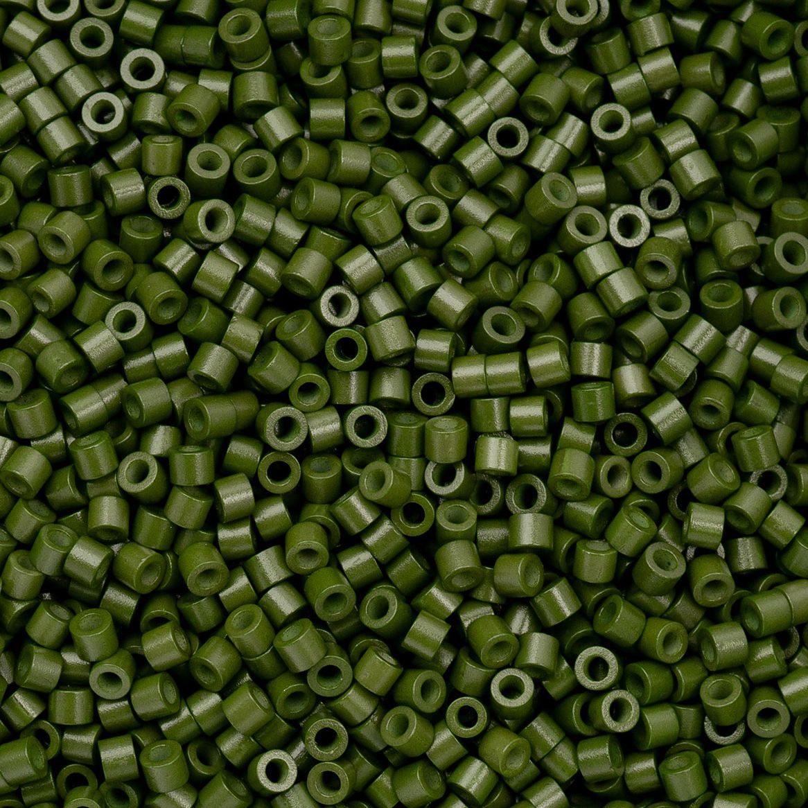 Opaque Green Avocado - Cylin Bead 11/0 - 25g