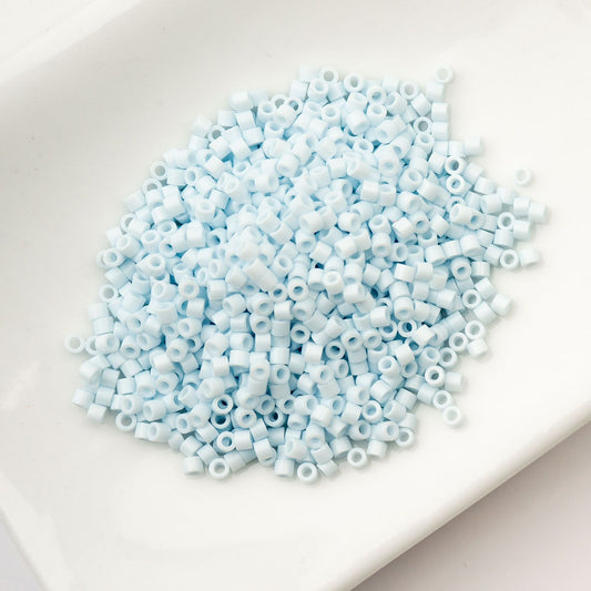 Opaque Light Blue Sky - Cylin Bead 11/0 - 25g