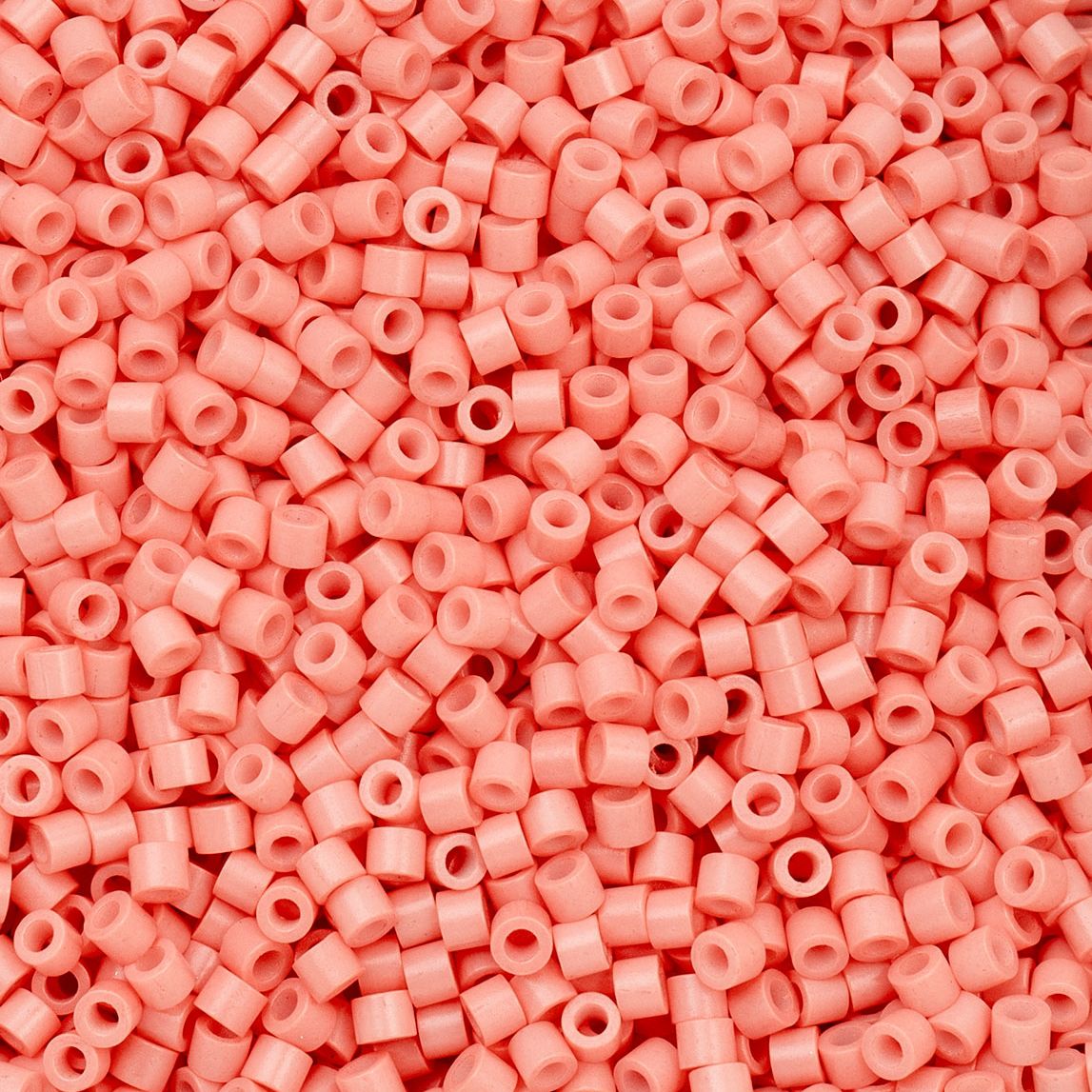 Opaque Soft Coral Pink - Cylin Bead 11/0 - 25g