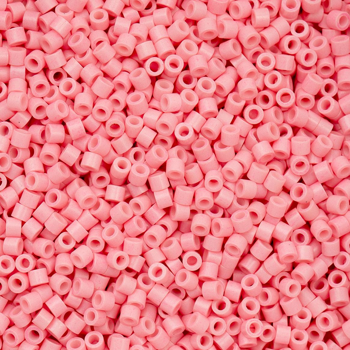 Opaque Pink Ceylon - Cylin Bead 11/0 - 25g