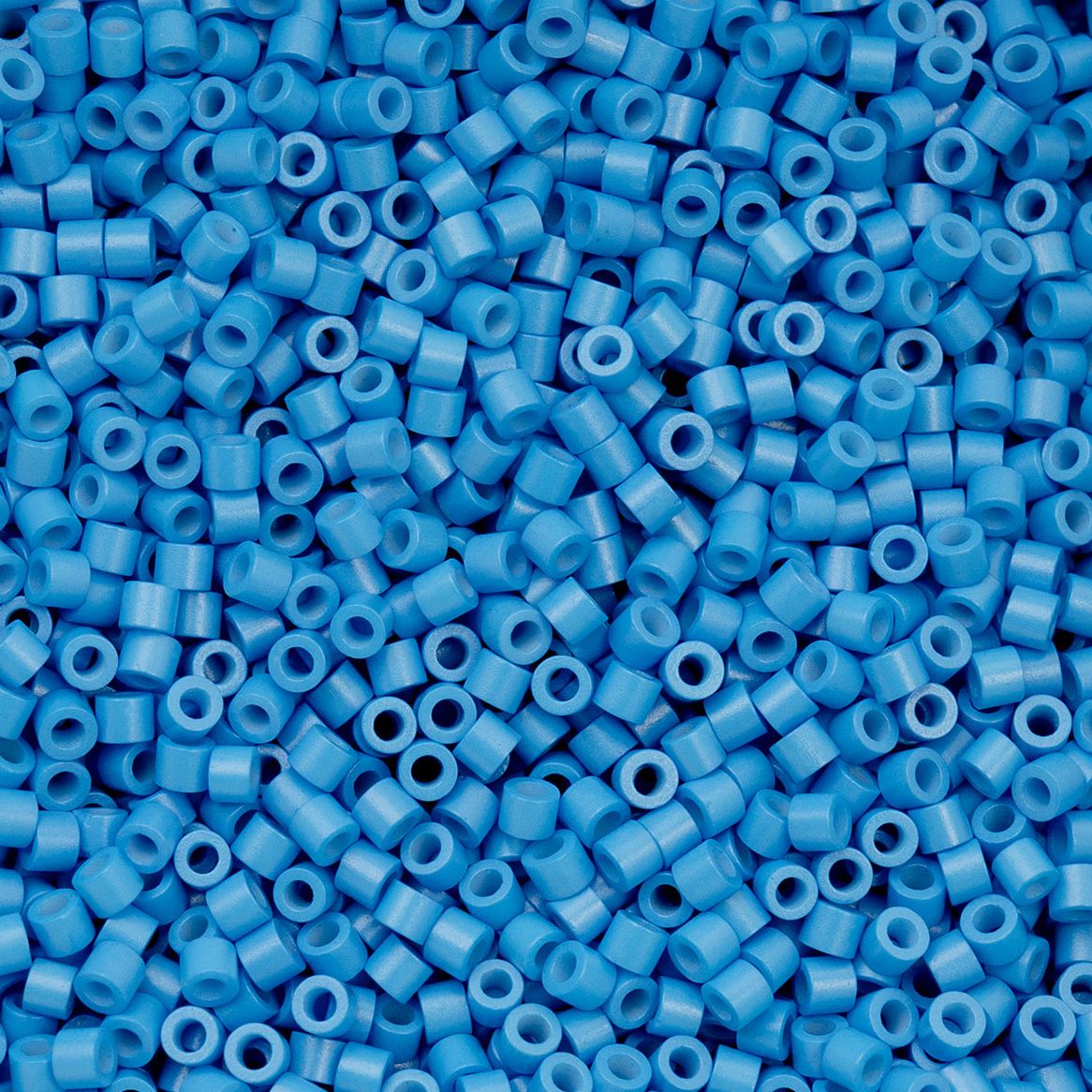 Opaque Blue Cerulean - Cylin Bead 11/0 - 25g