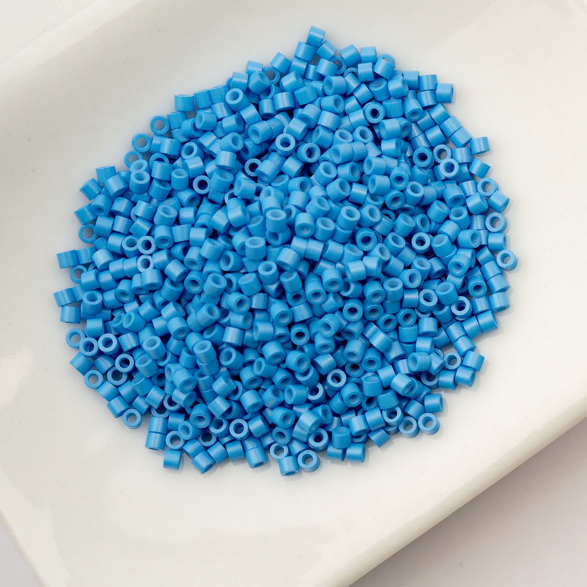 Opaque Blue Cerulean - Cylin Bead 11/0 - 25g