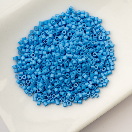 Opaque Blue Cerulean - Cylin Bead 11/0 - 25g