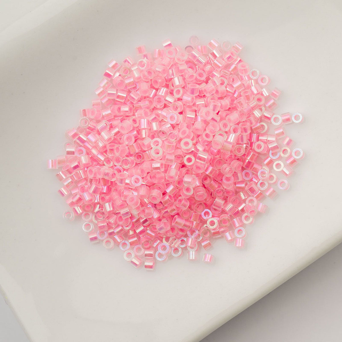 Rose Glow in the Dark AB - Cylin Bead 11/0 - 25g