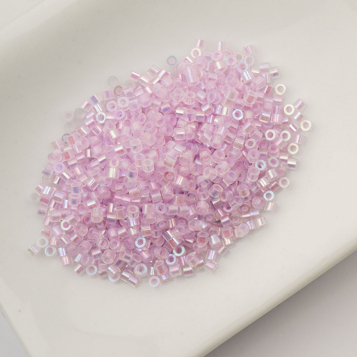Violet Glow in the Dark AB - Cylin Bead 11/0 - 25g