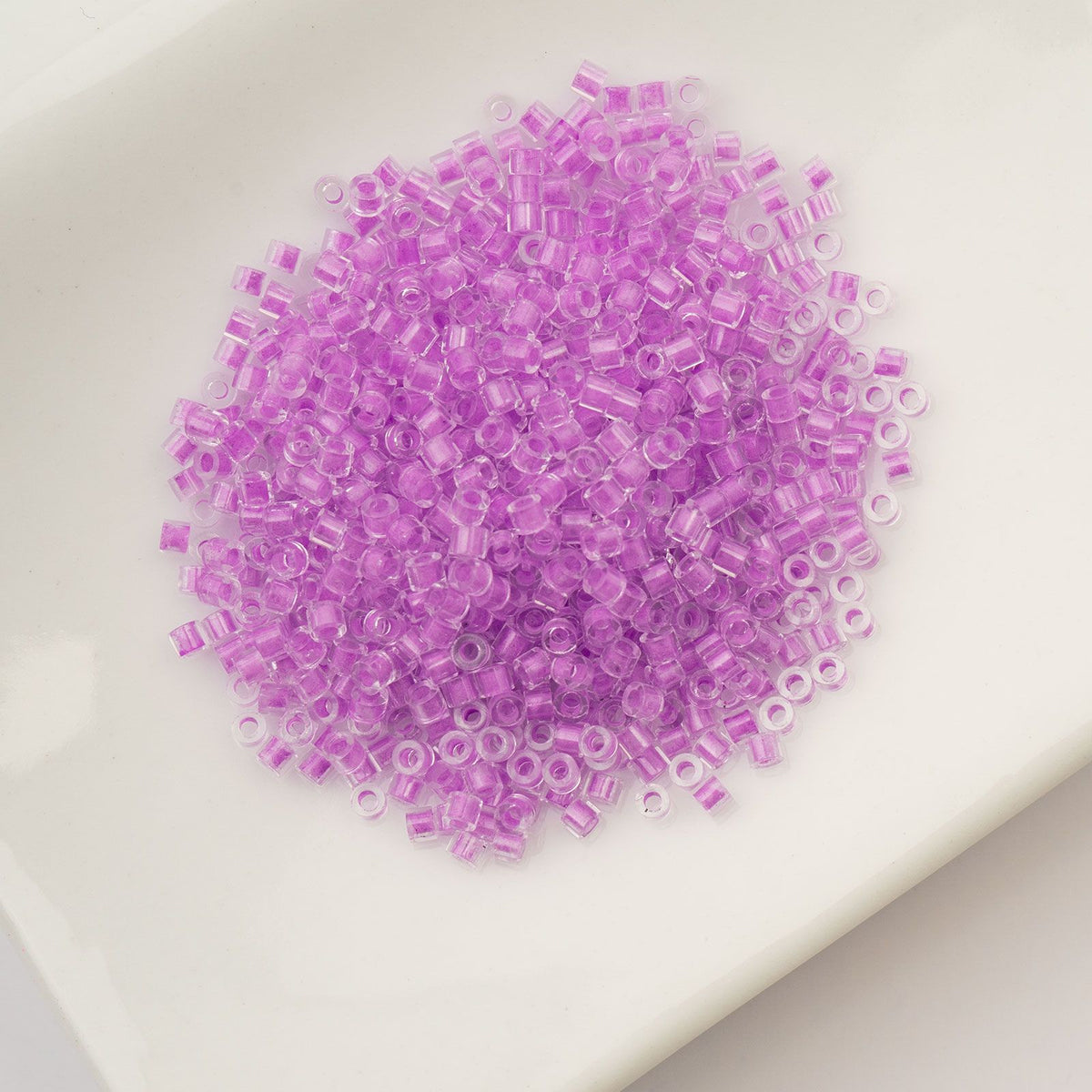 Purple Glow in the Dark - Cylin Bead 11/0 - 25g