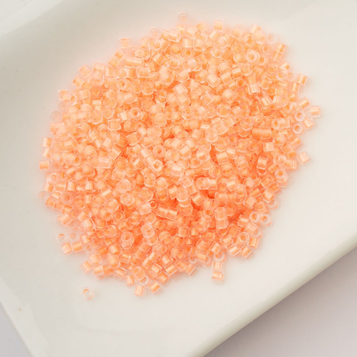 Orange Glow in the Dark - Cylin Bead 11/0 - 25g