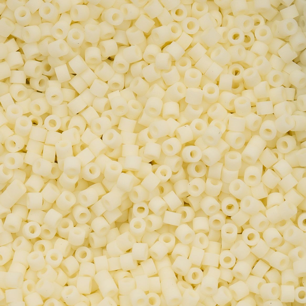 Cream Matte Macaron - Cylin Bead 11/0 - 25g
