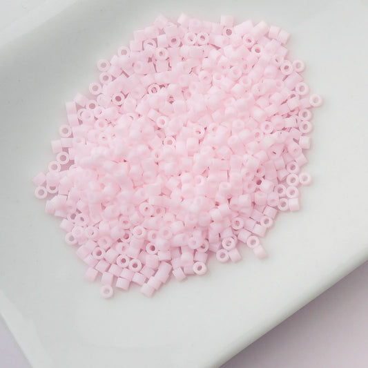 Peal Pink Matte Macaron - Cylin Bead 11/0 - 25g