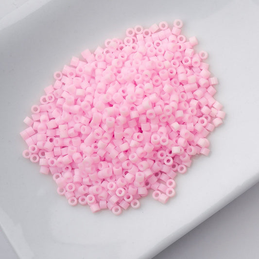 Pink Matte Macaron - Cylin Bead 11/0 - 25g