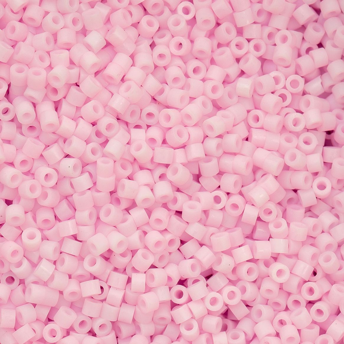 Pink Cotton Candy Matte Macaron - Cylin Bead 11/0 - 25g