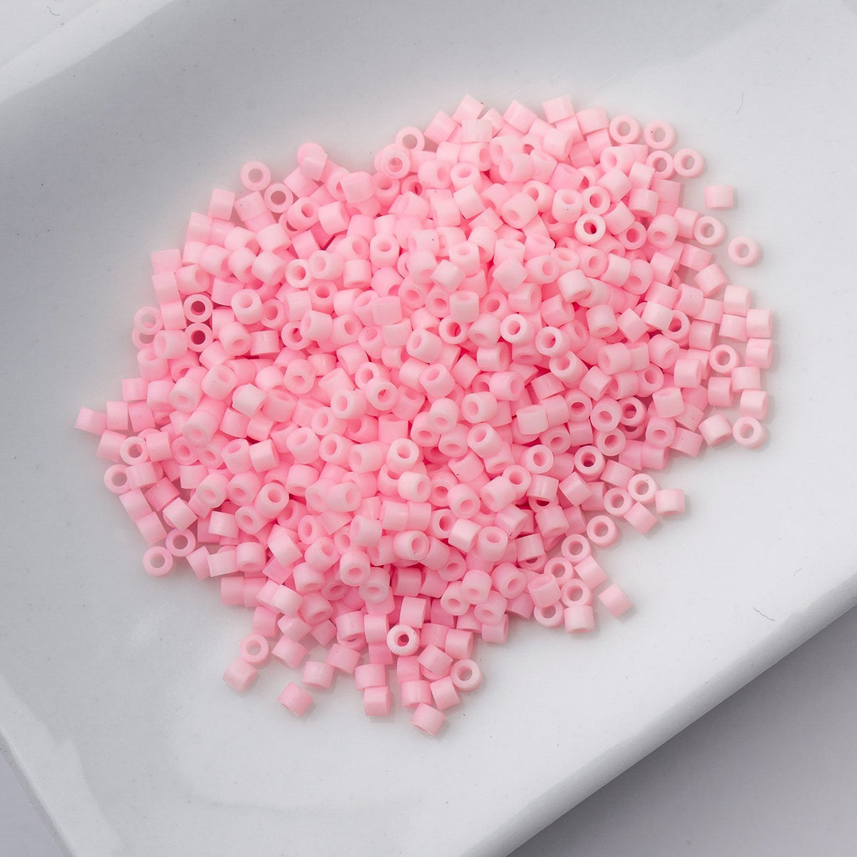 Pink Blush Matte Macaron - Cylin Bead 11/0 - 25g