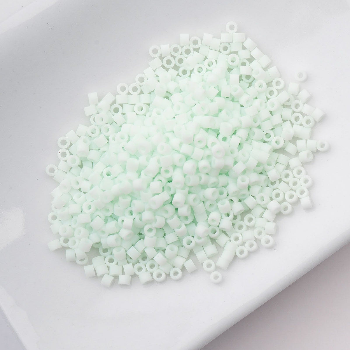 Pale Seafoam Matte Macaron - Cylin Bead 11/0 - 25g