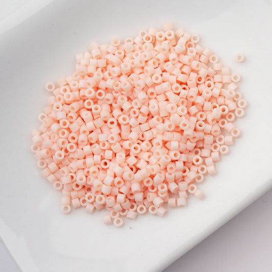 Apricot Matte Macaron - Cylin Bead 11/0 - 25g