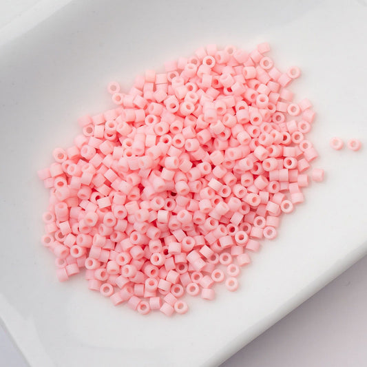 Light Coral Matte Macaron - Cylin Bead 11/0 - 25g
