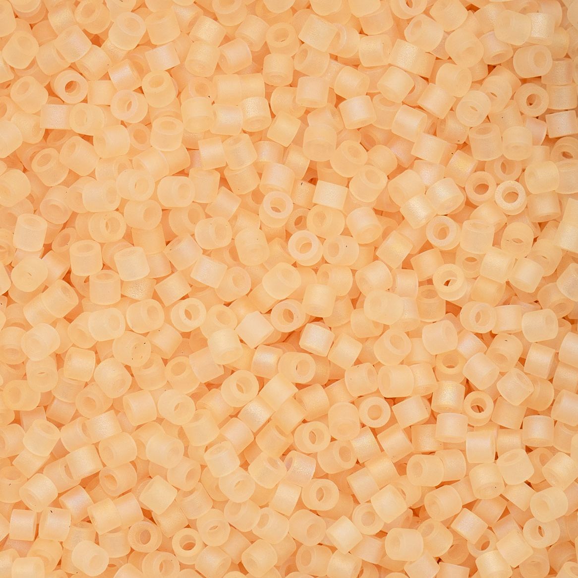 Light Orange Matte Macaron AB - Cylin Bead 11/0 - 25g