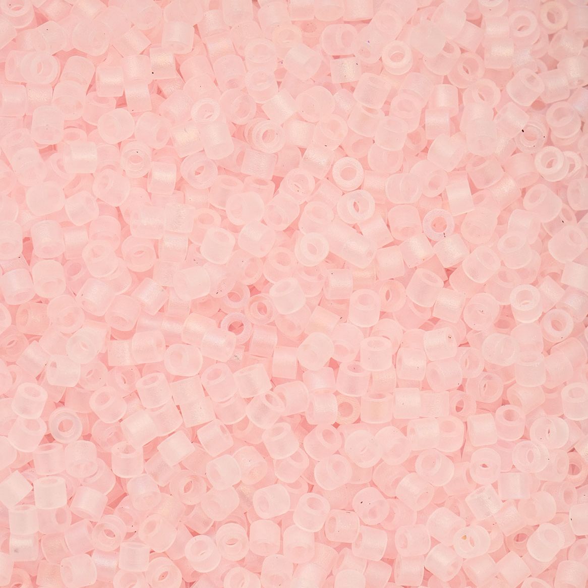 Light Pink Matte Macaron AB - Cylin Bead 11/0 - 25g