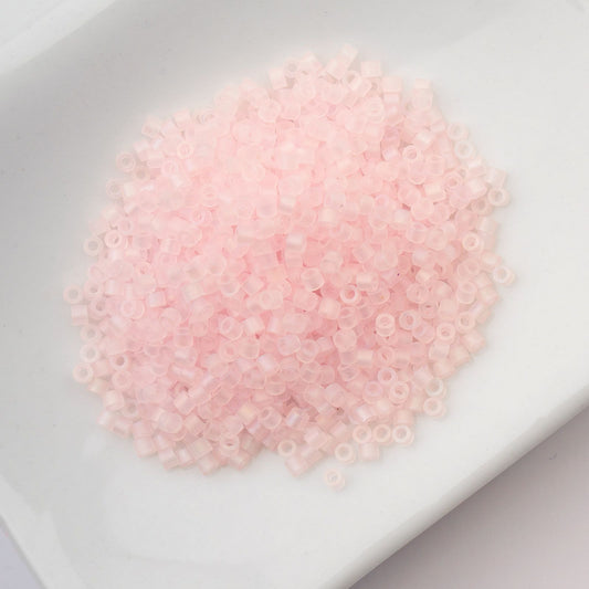 Light Pink Matte Macaron AB - Cylin Bead 11/0 - 25g