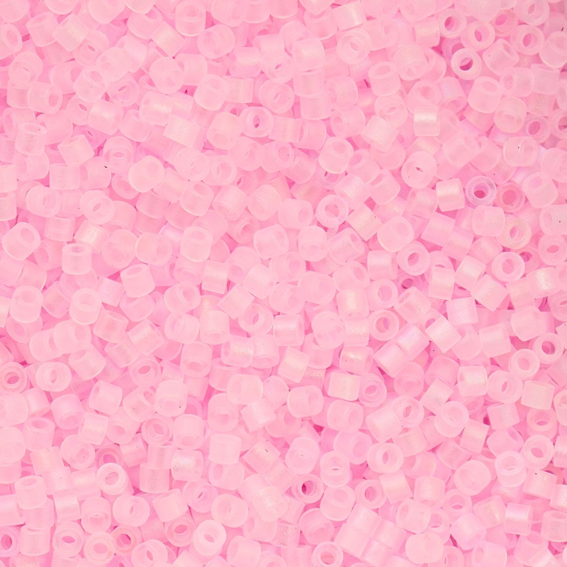 Baby Pink Matte Macaron AB - Cylin Bead 11/0 - 25g