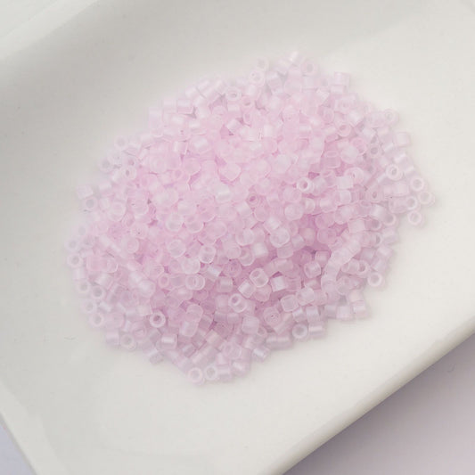 Pale Lavander Matte Macaron AB - Cylin Bead 11/0 - 25g