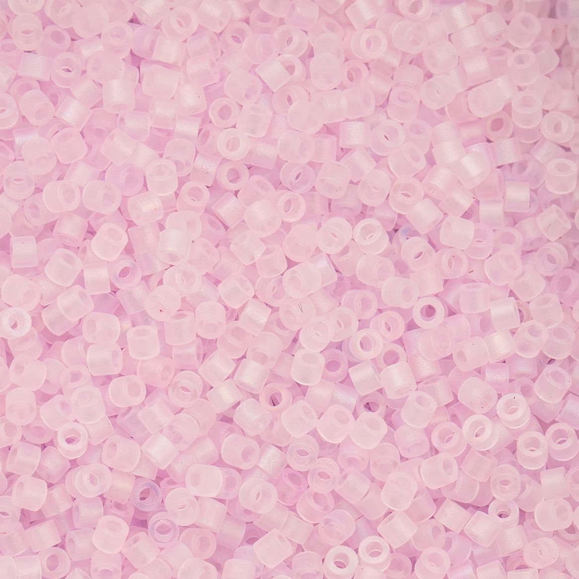 Pastel Lilac Matte Macaron AB - Cylin Bead 11/0 - 25g