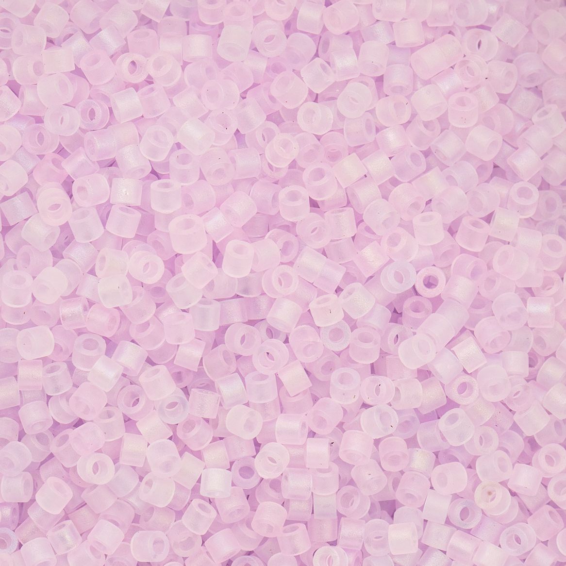 Lilac Frost Matte Macaron AB - Cylin Bead 11/0 - 25g